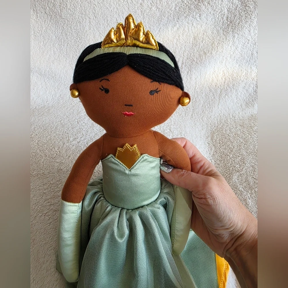 New Target Christmas Pillowfort Disney Princess Tiana Kid's Pillow Buddy/ plush